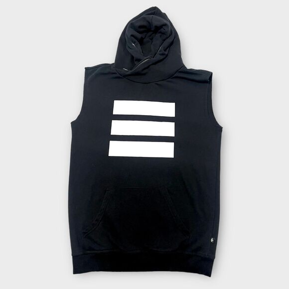 Rare Adidas Trefoil 3 Stripe Berlin Hooded S Dress Sleeveless Sweatshirt Hoodie - Picture 1 of 3